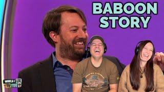 WILTY - David Mitchell Stumbles, Baboon Story REACTION