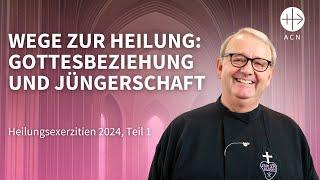 1. Teil der Heilungsexerzitien mit Pater Anton Lässer in Vierzehnheiligen 2024.