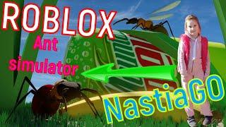 Симулятор муравья роблокс муравейник играть муравьем собирать фрукты Ant simulator roblox anthill