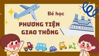 Xe Gì Đây | Dạy Bé Nhận Biết Các Phương Tiện Giao Thông | Tủ sách của Tôm