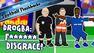 DROGBA RANT! "F****** DISGRACE!"Chelsea vs Barcelona Football Flashback (Champions League 2009)