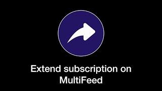 Extent subscription on MultiFeed