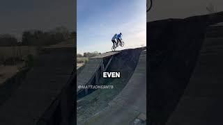 Rider almost having a heart attack