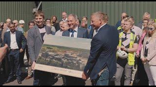 CBE JU-funded SWEETWOODS biorefinery inauguration, by Fibenol