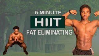 5 Minute HIIT Workout (Burn Fat Fast)