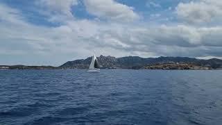 Sailing along the northern coast of Sardinia, Italy, June 2024.