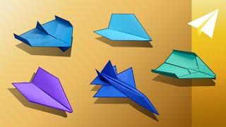 How to Make 5 Competition Winning Paper Airplanes that Fly REALLY Well