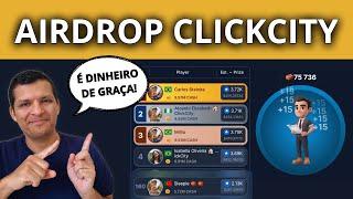 Airdrop Gratuito CLICK CITY! Criptomoedas de Graça no Telegram!