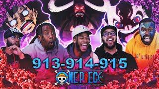 KAIDO VS LUFFY!! One Piece Eps 913-915 Reaction