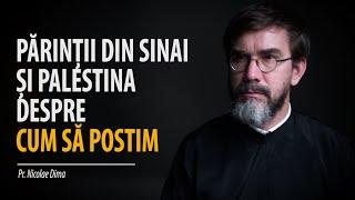 Sfaturi despre cum să postim, de la părinții din Sinai și Palestina