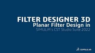 Planar Filter Models in CST Studio Suite