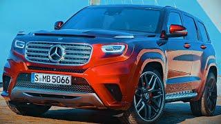 The new Mercedes GLG - the younger brother of the G-Wagen.