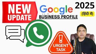 How To Enable WhatsApp Chat Option On Google Business Profile | Enable Text Message On GBP | RND