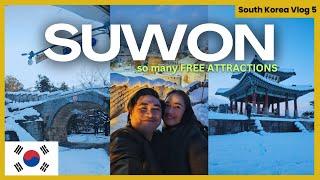 A Magical First Snow: Our Unforgettable Winter in Suwon