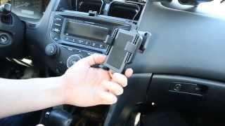 Honda Accord 2003-2007 InDash Car Phone Holder Install & Usage