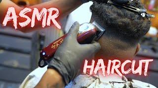 SKIN FADE HAIRCUT ASMR SOUND | RAINBOW BEAUTY & TATTOO #rainbowasmr #menshaircut#haircut#fadehaircut