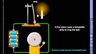 Bimetal Fire Alarm Simulation - AmazingEdu Software