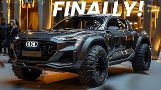 Audi Pickup 2025 Launched - The most powerful pickup truck?!