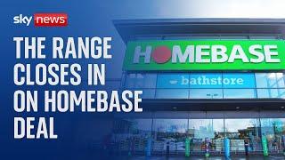 The Range closes in on Homebase deal as DIY retailer set to go into administration