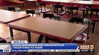 Local businesses feeling the effects of heightened ICE fears