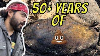 Septic Tank Hasn't Been Pumped Since 1969! (50+ Years of Poo)