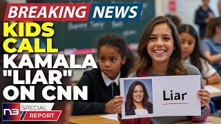 BREAKING: Live TV Shocker! CNN's Kid Guests Demolish Kamala! Harris Camp in Panic?