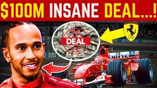 Lewis Hamilton's INSANE 100M $  SPONSOR DEAL Leaves Ferrari & Leclerc STUNNED!