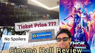 Lake Mall Cinepolis Hall Full Details | Thor - Love And Thunder In Lake Mall Cinepolis