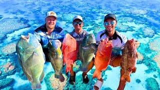 Fun Fishing Adventure With Mates on the Great Barrier Reef