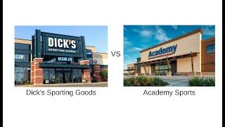 Academy Sports and Outdoors (ASO) vs Dick's Sporting Goods (DKS)!