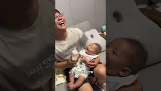 这究竟是谁哄谁呢 #萌娃日常 #人类幼崽成长记