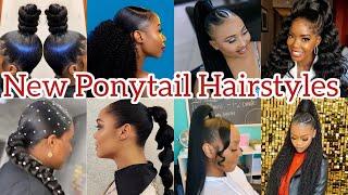 New & Latest Classy & Elegant Sleek Ponytail Hairstyles perfect for all hair types 