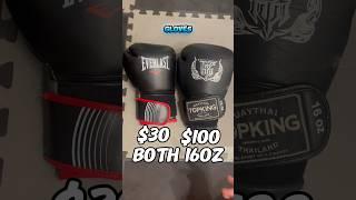 Difference between Boxing And Muay Thai Gloves!