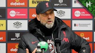 VERY frustrating! It was the OPPOSITE of what I wanted | Jurgen Klopp | Bournemouth 1-0 Liverpool