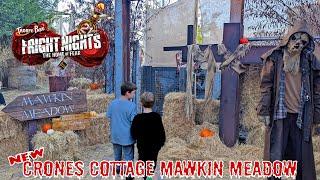 NEW Crones Cottage in Mawkin Meadow Walkthrough FRIGHT NIGHTS  Thorpe Park (Oct 2022) [4K]