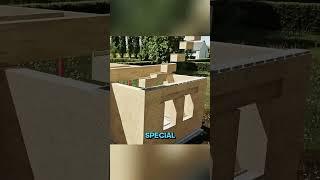 They Built a Real House Like LEGO Bricks