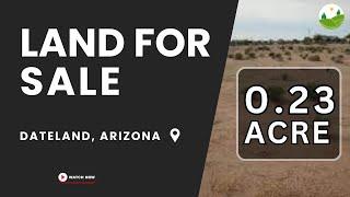 0.23  acre land for sale in Dateland, Arizona [539-59-623]