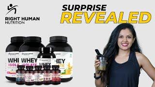 Exclusive Launch of Right Human Nutrition | RHN | Fit Bharat Mission | Shivangi Desai