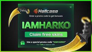 Epic Hellcase Promo Code for Free Skins, Use code: IAMHARKO