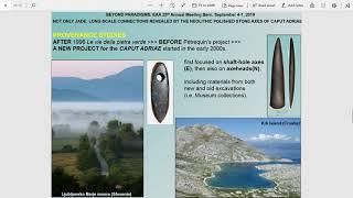 NOT ONLY JADE: LONG-SCALE CONNECTIONS REVEALED BY THE NEOLITHIC POLISHED STONE AXESOF CAPUT ADRIAE