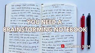 Why You Need A Brainstorming Notebook #brainstormingnotebook