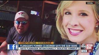 Flanagan's former coworker says she saw signs
