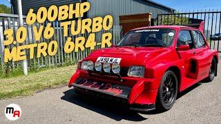 BONKERS 600BHP RWD 3.0 V6 TURBO MG METRO 6R4 R - FORD DURATEC POWERED