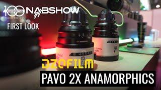 NAB 2023 First Look-  DZOFILM PAVO 2x Anamorphic and Vespid Retro Line