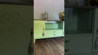 Перекраска тумбы с помощью меловых красок Атури Дизайн. До/После