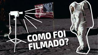 Como o pouso na lua foi filmado?