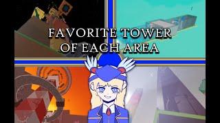 JToH My Favorite Tower of Each Area