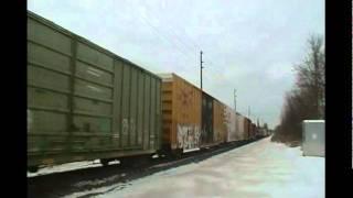 Railfanning CSX in Bergenfield with TheFlagman2 (1-22-12)