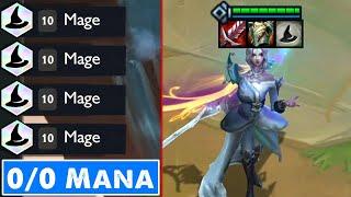 10 MAGE - Diana 0 Mana !!! ⭐⭐⭐ | TFT Set 12