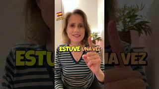 Learn Spanish - ESTUVE vs HE ESTADO What's the difference?  #practiquemos #spanishlessons